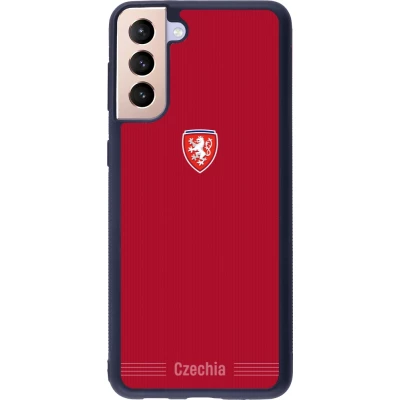 Samsung Galaxy S21+ 5G Case Hülle - Silikon schwarz Tschechische Republik 2026 personalisierbares Fussballtrikot