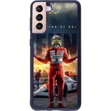 Samsung Galaxy S21+ 5G Case Hülle - Silikon schwarz Senna The King of Rain