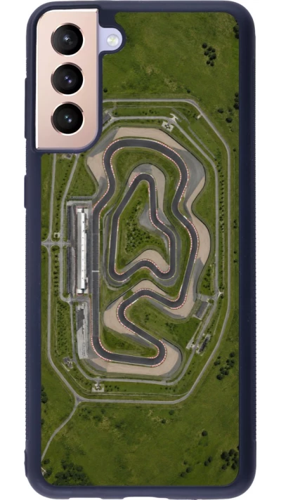 Coque Samsung Galaxy S21+ 5G - Silicone rigide noir Sports 2026 Circuit