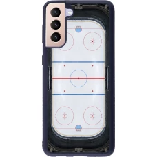 Coque Samsung Galaxy S21+ 5G - Silicone rigide noir Sports 2026 Hockey