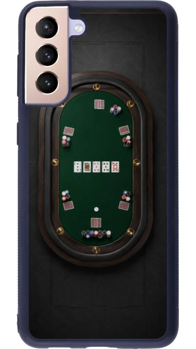 Coque Samsung Galaxy S21+ 5G - Silicone rigide noir Sports 2026 Poker
