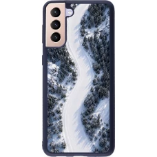Coque Samsung Galaxy S21+ 5G - Silicone rigide noir Sports 2026 Ski