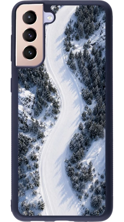 Coque Samsung Galaxy S21+ 5G - Silicone rigide noir Sports 2026 Ski