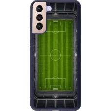Coque Samsung Galaxy S21+ 5G - Silicone rigide noir Sports 2026 Soccer