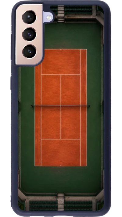 Coque Samsung Galaxy S21+ 5G - Silicone rigide noir Sports 2026 Tennis