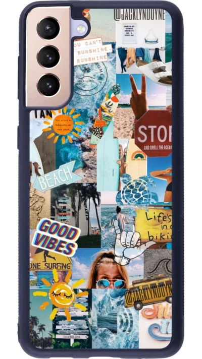 Coque Samsung Galaxy S21+ 5G - Silicone rigide noir Summer 2021 15