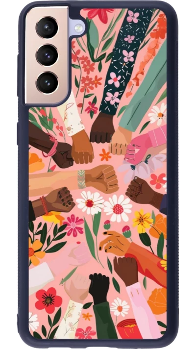 Coque Samsung Galaxy S21+ 5G - Silicone rigide noir Womens day 2026 8