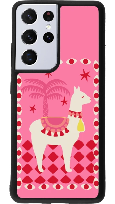 Samsung Galaxy S21 Ultra 5G Case Hülle - Silikon schwarz Alpaca 2026
