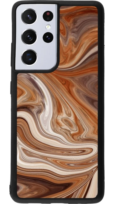 Samsung Galaxy S21 Ultra 5G Case Hülle - Silikon schwarz Autumn 2024 marbe