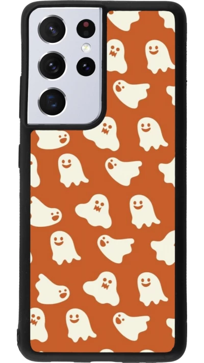 Samsung Galaxy S21 Ultra 5G Case Hülle - Silikon schwarz Autumn 2024 mini ghosts