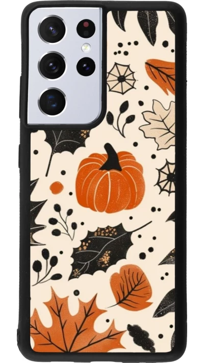 Samsung Galaxy S21 Ultra 5G Case Hülle - Silikon schwarz Autumn 2024 nature