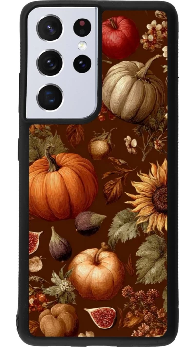 Coque Samsung Galaxy S21 Ultra 5G - Silicone rigide noir Autumn 26 Autumn still life