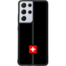 Samsung Galaxy S21 Ultra 5G Case Hülle - Silikon schwarz Kanton CH schwarz