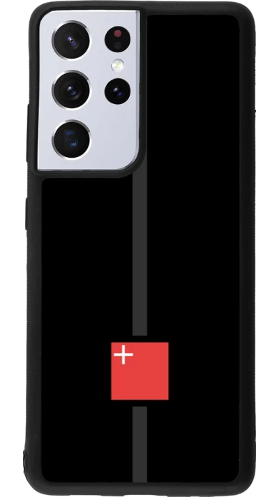 Samsung Galaxy S21 Ultra 5G Case Hülle - Silikon schwarz Kanton SZ schwarz