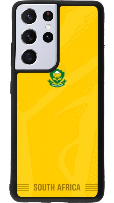 Samsung Galaxy S21 Ultra 5G Case Hülle - Silikon schwarz Südafrika 2026 personalisierbares Fussballtrikot
