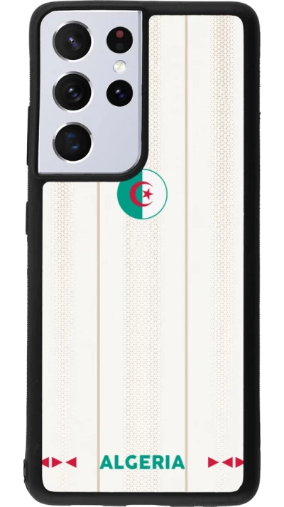 Samsung Galaxy S21 Ultra 5G Case Hülle - Silikon schwarz Algerien 2026 personalisierbares Fussballtrikot