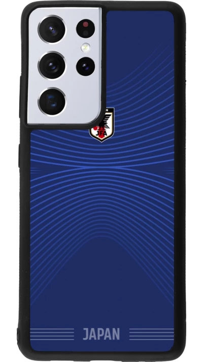Samsung Galaxy S21 Ultra 5G Case Hülle - Silikon schwarz Japan 2026 personalisierbares Fussballtrikot