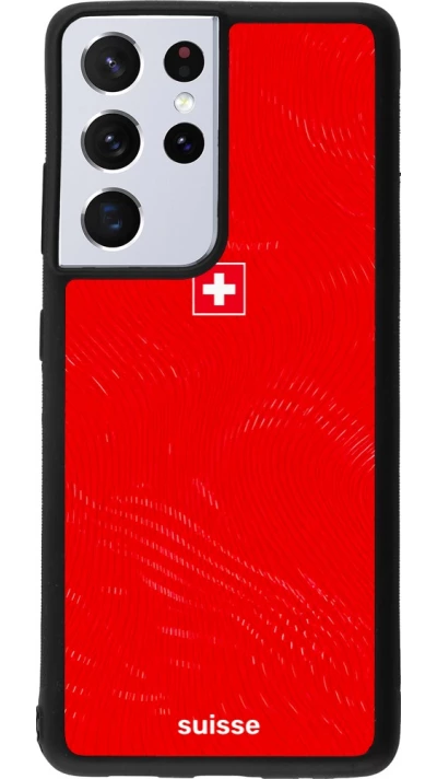 Samsung Galaxy S21 Ultra 5G Case Hülle - Silikon schwarz Schweiz 2026 personalisierbares Fussballtrikot