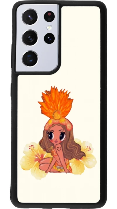 Samsung Galaxy S21 Ultra 5G Case Hülle - Silikon schwarz Karol G Tropicoqueta