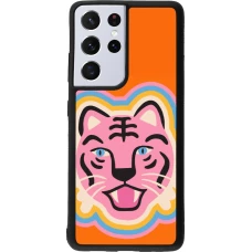 Samsung Galaxy S21 Ultra 5G Case Hülle - Silikon schwarz Lion colors 2026