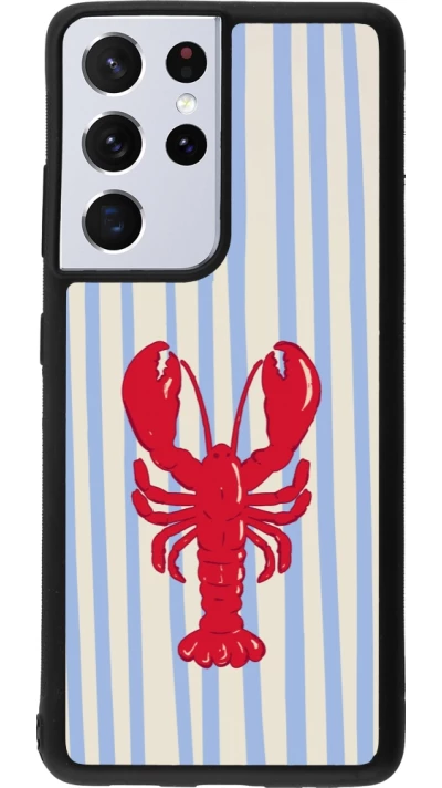 Samsung Galaxy S21 Ultra 5G Case Hülle - Silikon schwarz Red lobster 2026