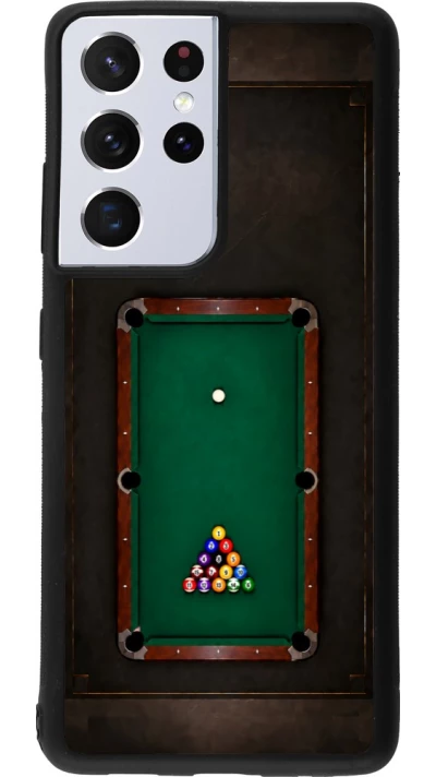 Coque Samsung Galaxy S21 Ultra 5G - Silicone rigide noir Sports 2026 Billard