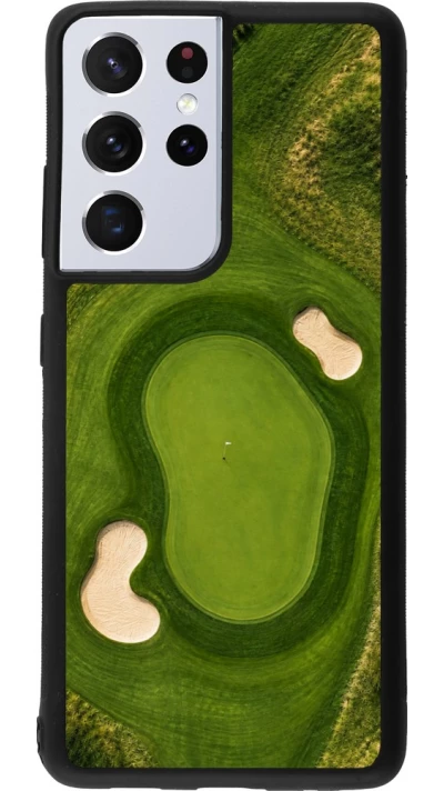 Coque Samsung Galaxy S21 Ultra 5G - Silicone rigide noir Sports 2026 Golf
