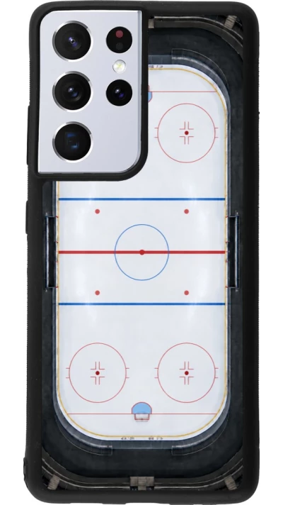 Coque Samsung Galaxy S21 Ultra 5G - Silicone rigide noir Sports 2026 Hockey