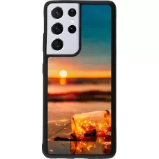 Coque Samsung Galaxy S21 Ultra 5G - Silicone rigide noir Summer 2021 16