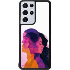 Coque Samsung Galaxy S21 Ultra 5G - Silicone rigide noir Womens day 2026 10