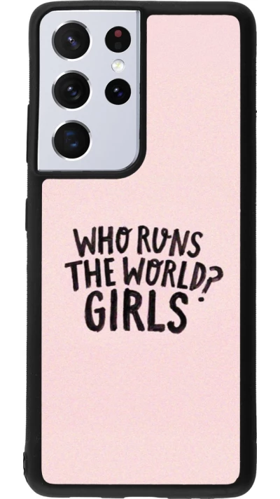 Samsung Galaxy S21 Ultra 5G Case Hülle - Silikon schwarz Womens day 2026 3