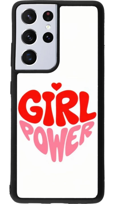 Samsung Galaxy S21 Ultra 5G Case Hülle - Silikon schwarz Womens day 2026 6