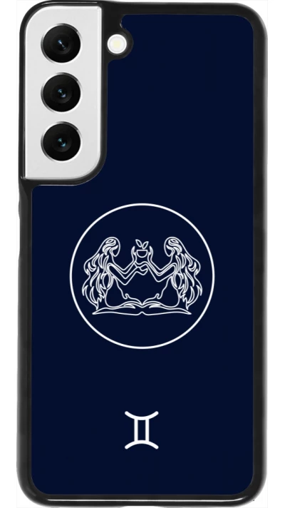 Samsung Galaxy S22 Case Hülle - Astrologie Zwillinge