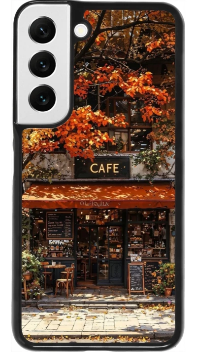 Samsung Galaxy S22 Case Hülle - Autumn 25 Coffee shop