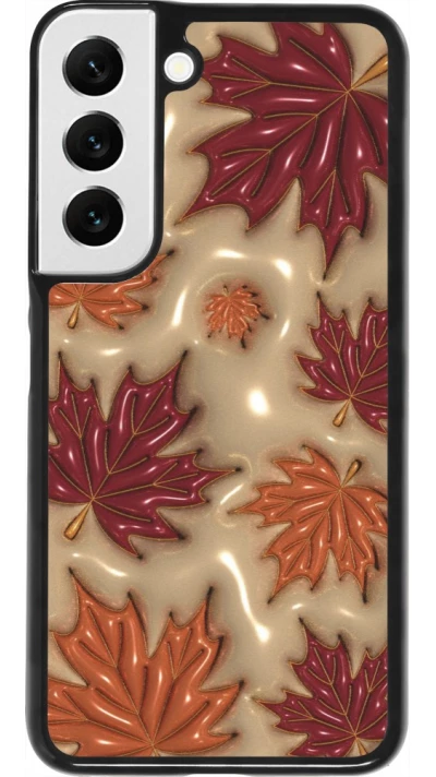 Coque Samsung Galaxy S22 - Autumn 26 3D leaves