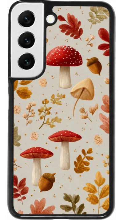Coque Samsung Galaxy S22 - Autumn 26 Mushrooms and leaves