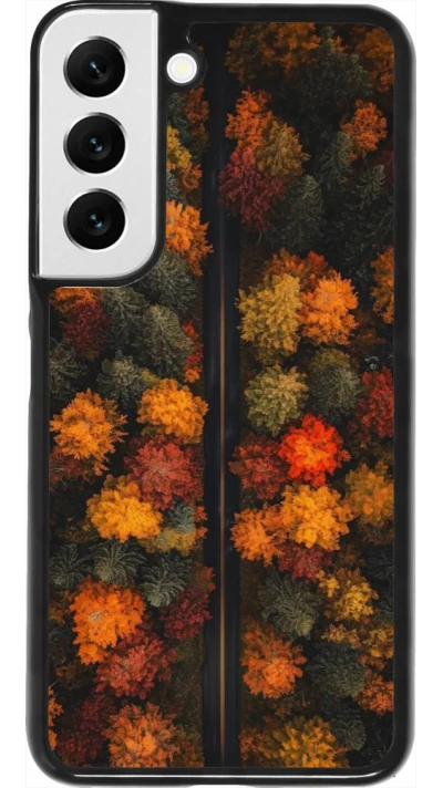 Coque Samsung Galaxy S22 - Autumn 26 Road in autumn