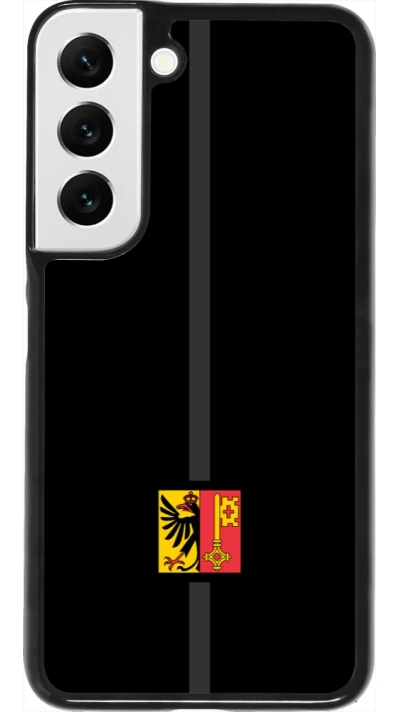 Samsung Galaxy S22 Case Hülle - Kanton GE schwarz
