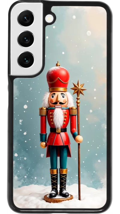 Samsung Galaxy S22 Case Hülle - Christmas 25 Nutcracker Snow