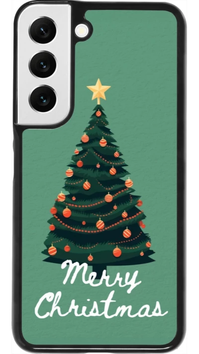 Samsung Galaxy S22 Case Hülle - Christmas 25 Xmas Tree