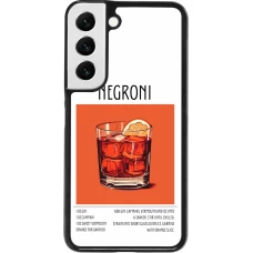 Samsung Galaxy S22 Case Hülle - Cocktail Rezept Negroni