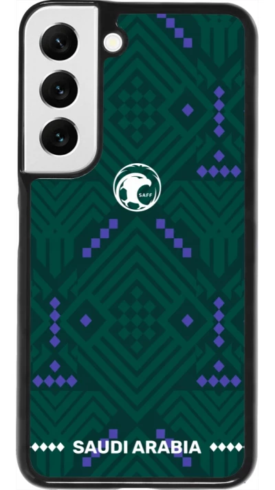 Samsung Galaxy S22 Case Hülle - Saudi Arabien 2026 personalisierbares Fussballtrikot