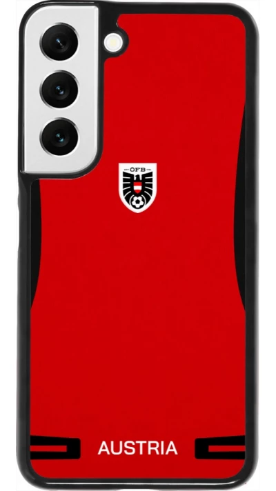 Samsung Galaxy S22 Case Hülle - O?sterreich 2026 personalisierbares Fussballtrikot