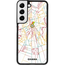 Coque Samsung Galaxy S22 - Maillot de football Ghana 2026 personnalisable