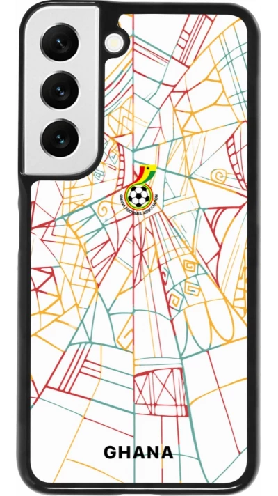 Coque Samsung Galaxy S22 - Maillot de football Ghana 2026 personnalisable