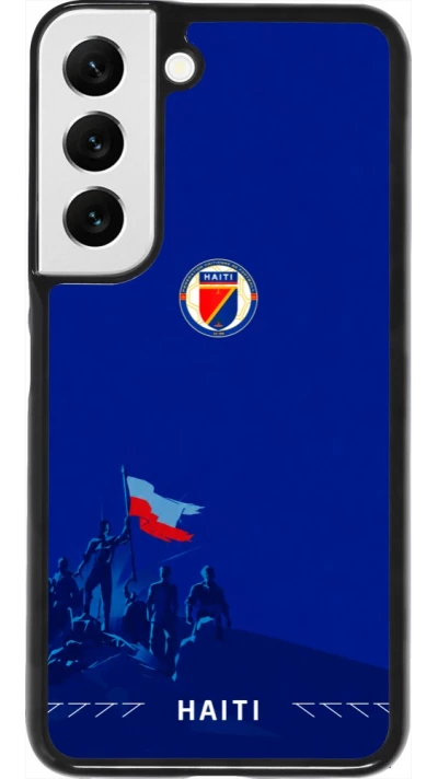 Coque Samsung Galaxy S22 - Maillot de football Haiti 2026 personnalisable