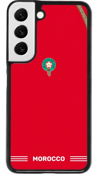 Samsung Galaxy S22 Case Hülle - Marokko 2026 personalisierbares Fussballtrikot