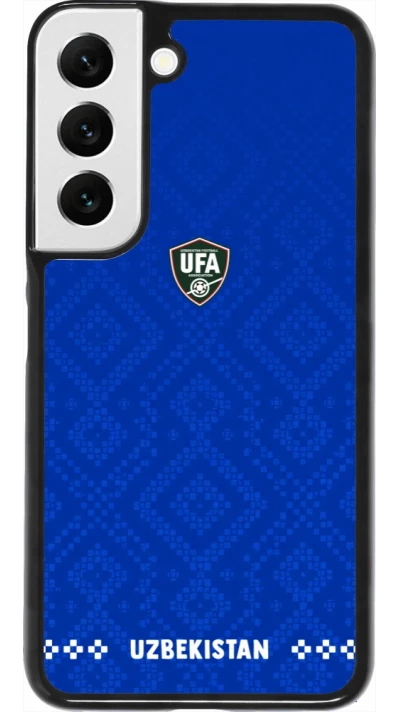 Samsung Galaxy S22 Case Hülle - Usbekistan 2026 personalisierbares Fussballtrikot