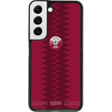 Samsung Galaxy S22 Case Hülle - Qatar 2026 personalisierbares Fussballtrikot