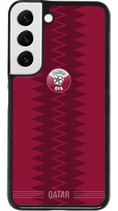 Samsung Galaxy S22 Case Hülle - Qatar 2026 personalisierbares Fussballtrikot